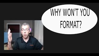 Reclaiming or formatting USB or SD Cards using Diskpart.