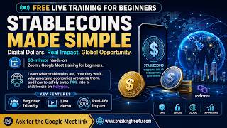 Stablecoins Explained Simply: Digital Dollars, POL Swaps & The Future of Money