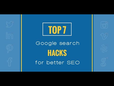 7 Google search hacks for better SEO