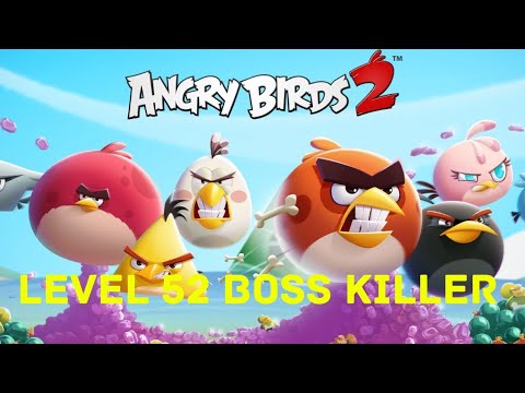 Angry Birds 2 Level 51 BOSS FIGHT🔥 | Epic Win Against Giant Boss 🏆 #AngryBirds2