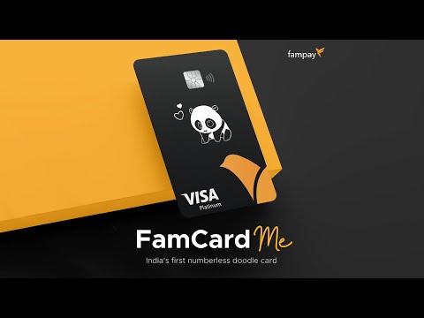 Introducing FamCard Me - India's First Numberless Doodle Card For Teens