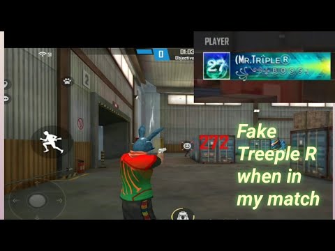 Fake Treeple R when in my match!!