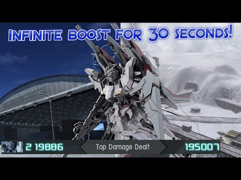 GBO2 Gundam Delta Anse: Infinite boost for 30 seconds!