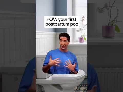 Your First Postpartum Poo