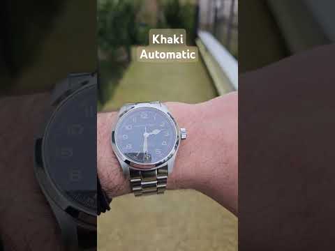 The 38 mm Hamilton Khaki "Murph" walking  #automaticwatch