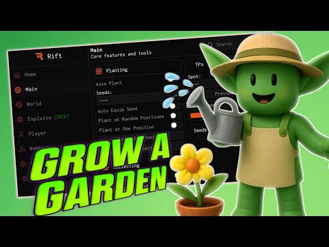 New Grow A Garden Script | Egg Hatch Predictor, Infinite Sprinkler And Many More Features