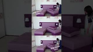 Amazing Space Saving Furniture Ideas  #shorts #spacesavingfurniture #spacesavingtech #smartfurniture