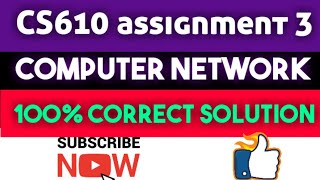 CS610 assignment No 3 || Cs610 assignment no 3 Solution