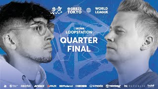BreZ 🇫🇷 vs AVH 🇳🇱 | GBB 2023: WORLD LEAGUE | BOSS LOOPSTATION CHAMPIONSHIP | Quarterfinal