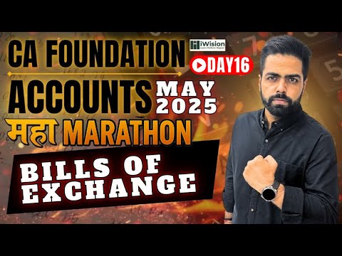 Bills of Exchange - One Shot - CA Foundation Accounts Marathon | CA Foundation by iWision