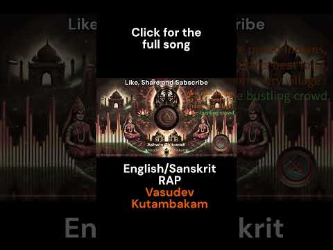 Vasudhev Kutambakam Trailer - Sanskrit/English Rap Song | Independence Day Special #independenceday