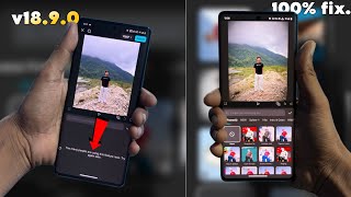 CapCut 8.9.0 – Too Many People Are Using This Feature Now | Fix (2026)