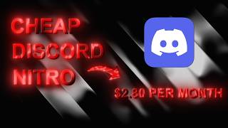 How To Buy Cheap Discord Nitro (Nigeria Method)