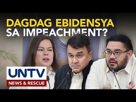 Kaduda-dudang recipients ng confidential funds, magagamit bilang ebidensiya sa Impeachment Trial