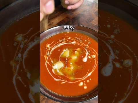 The BEST Tomato Soup😍🍅 #Shorts