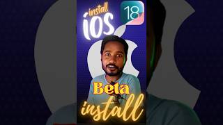 How to install iOS 18 beta 🤔#youtubeshorts #shortsfeed #ios18 #ios18beta #howto #trending #iphone16