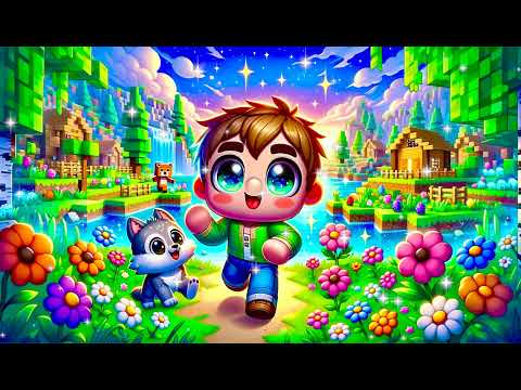 Minecraft Sleep Story For Kids - Willie the Villager's Blocky Adventure