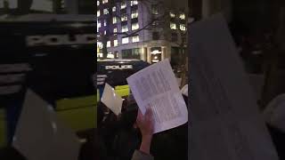 ‪Anti #CAA protest held today at #London.