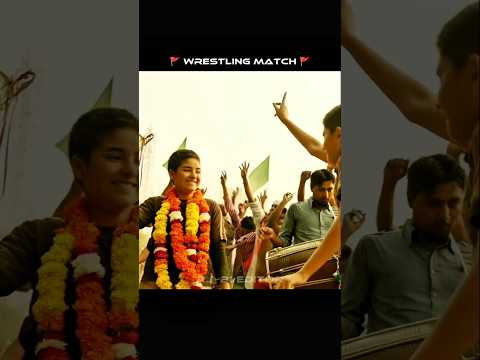 Focus on Goal | Wrestling Match | Girls Power⚡| #shortsviral #moviereview #rj21 #shorts #dangal