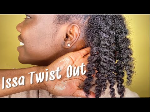 How To | Simple Twist Out on Natural Hair | Type 4