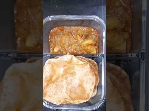 Lunchbox|#poori|#potatogravy|#SparklewithShorts|#fillthetummy|#ytshorts|#shortsfeed|#feed|#viral