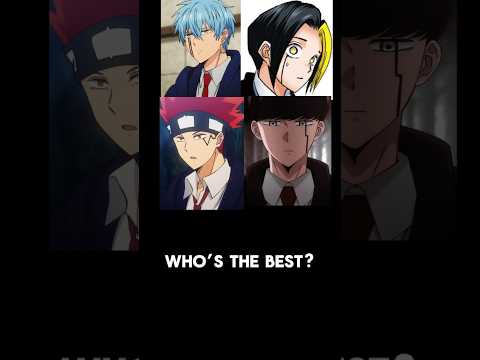 Mashle Who’s the best? #anime #animeedit #edit