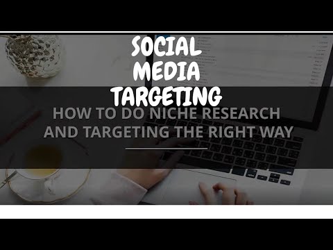 HOW TO DO NICHE RESARCH AND TARGETING THE RIGHT WAY