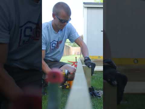 EASY Way To Get Deck Frame Level (Labor Saving Arm Jack)