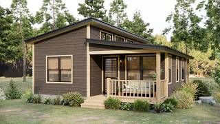 Warm & Cozy Tiny Home – Rustic Wooden Charm Filled With Natural Sunlight