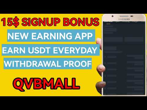 qvb mall usdt project | usd earning app | live withdraw proof | 15$ sign up bonus