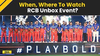 RCB Unbox Event Live: When And Where To Watch RCB Unbox 2025? Royal Challengers Bengaluru, IPL 2025