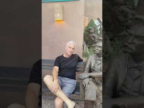 King Opper --Mark Twain's satirist too.  Canyon Road NM Becoming Opper, An Open Book