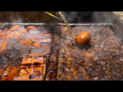 魅力無法擋的！8家【華西街觀光夜市人氣美食 上集】黑金滷肉飯,火爆炒牛肉,頂級甜不辣,20$仙草冰/The Best Taiwanese Huaxi Street Night Market Food