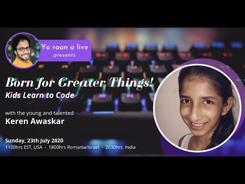 Born for Greater Things: Kids Learn to Code