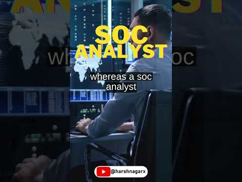 Difference Between a Penetration Tester and a SOC Analyst - Harsh Nagar - Cybersecurity