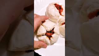 Hong Kong Style Cha Shu Bun(Steamed Bun with a Pork Filling)#asmr #satisfying #cooking #viral#shorts