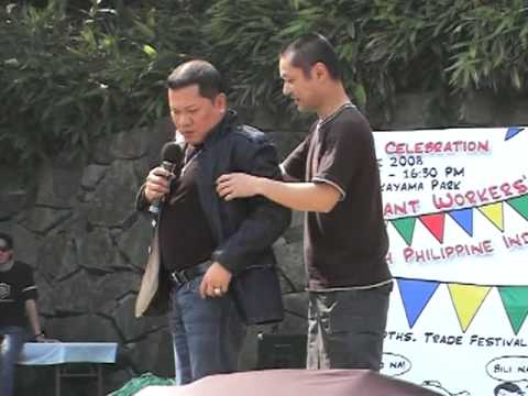 Allan K with funny Japanese audience@Tokyo in Japan