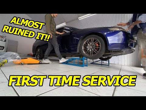 ALMOST DROPPED The Car!! (R-Cord PROJECT First service) | Ep.05