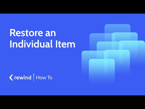 How To Rewind an Individual Item for Shopify, BigCommerce and QuickBooks Online