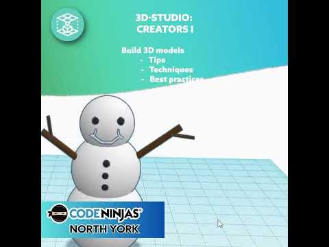 Summer Camp 2025 Week 6 3D Studio: Creators 1!