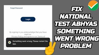Fix National Test Abhyas "Something Went Wrong" Problem || TECH SOLUTIONS BAR