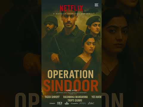 #OperationSindoor #FanmadePoster #MoviePosterReveal #ThrillerVibes #BollywoodBuzz #ActionReloaded
