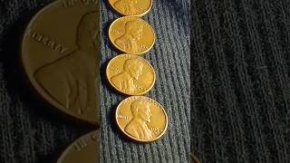 1964 D Lincoln cent pennies 😲#coin #coincollecting #shorts