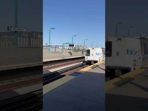Bart at West Oakland station