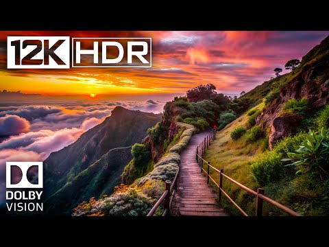 Breathtaking Earth in 12K HDR 120fps Dolby Vision | The Most Stunning Planet Footage #Beautiful #BGM