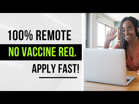WORK FROM HOME JOB IN HEALTHCARE | NO VACCINATION REQUIRED