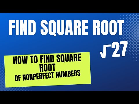 How to find Square root #howtofindsquareroot #tipsandtricks