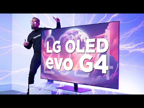 LG OLED evo G4 65 inch TV 2024 - The Best TV you can buy?