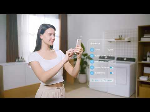 Midea Smart Wave Impeller  Washer and Smart Tumble Dryer