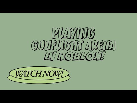 Epic Moments in Gunfight Arena: Roblox Action Unleashed!